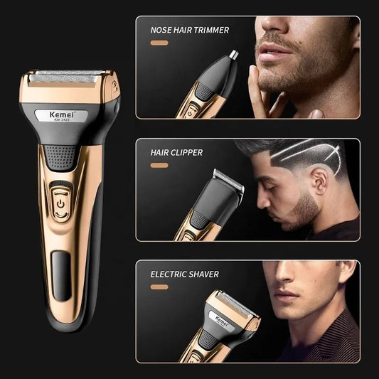 NARVA QUALITY- RECORTADORA DE PELO RECARGABLE 3 EN 1 ™